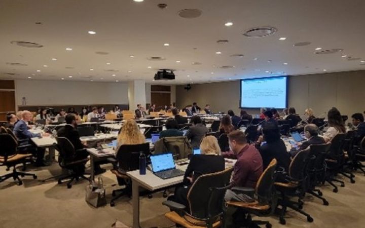 Training participants follow presentation related to the 2024 QCPR