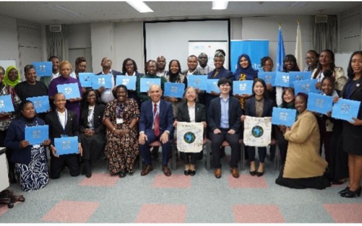 Participants completing the Japan Programme.