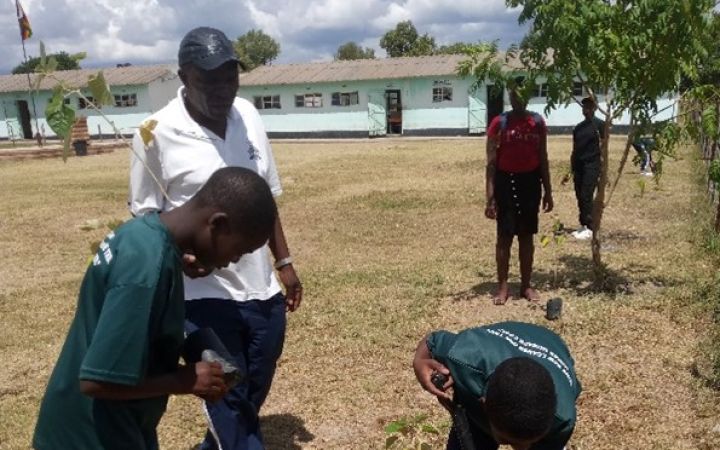 Michael Jakonya,Teacher, Murape Secondary School in Seke District, Zimbabwe