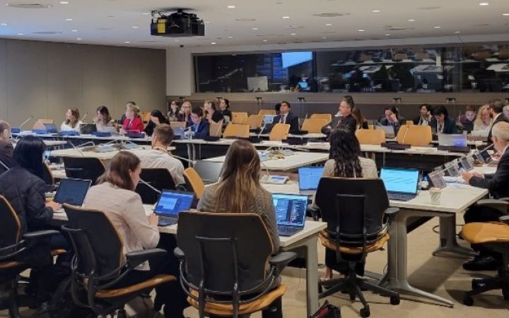 Particioants engage in the seminar for the 2024 QCPR training series