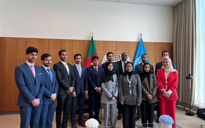 The Fellows meet H.E. Philemon Yang, President of the 79th UNGA