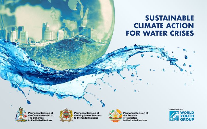 Side event: Sustainable Climate Action for Water Crises - Thursday 23 March 2023