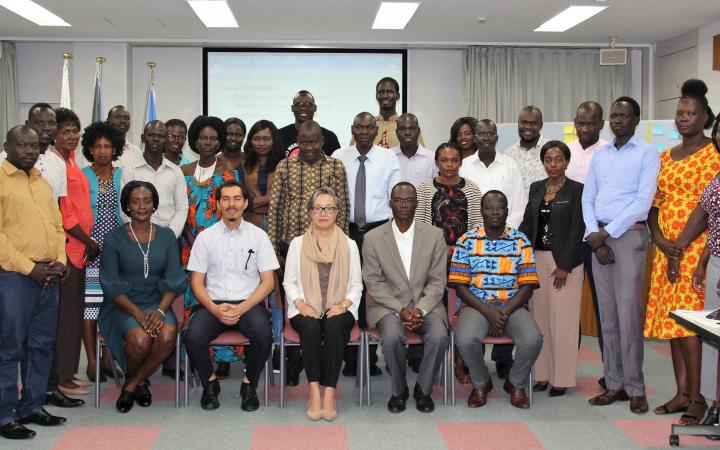 UNITAR South Sudan Fellowship Programme Group Picture 2019 Hiroshima
