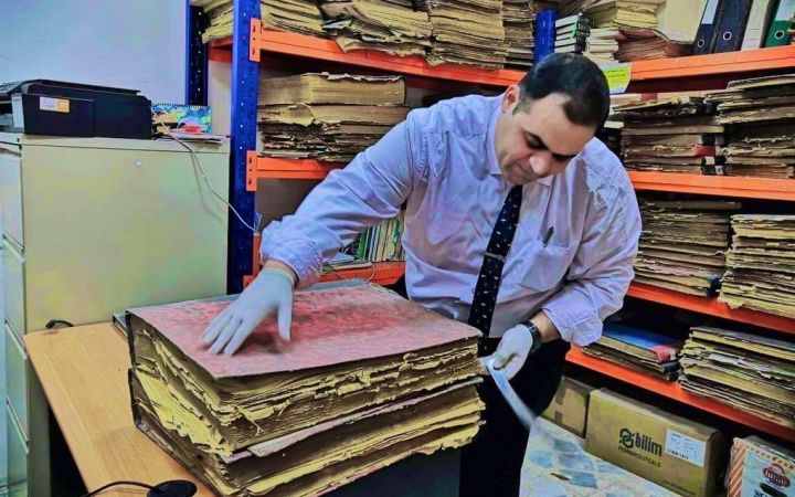 Book restoration by Sayf Al Ashqar 