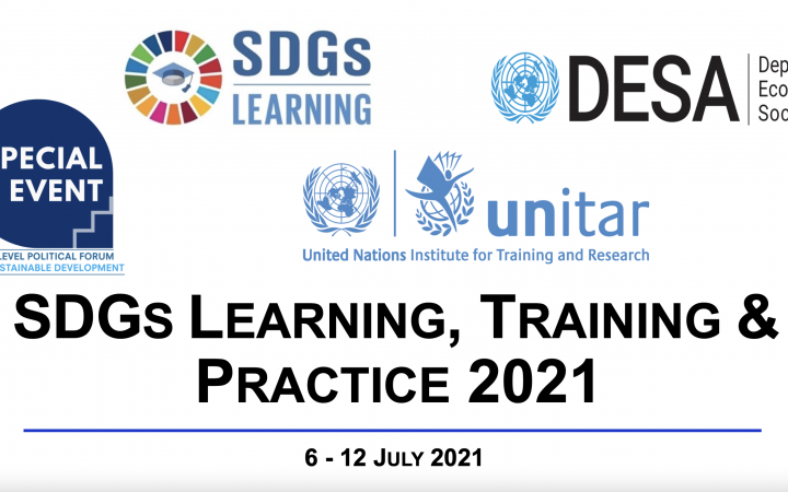 2021 SDGs Learning, Training and Practice