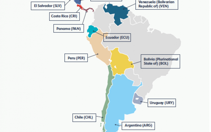 1st Latin American e-waste report covers 13 countries:  Argentina, Bolivia, Chile, Costa Rica, Ecuador, El Salvador, Guatemala, Honduras, Nicaragua, Panama, Peru, Uruguay, Venezuela