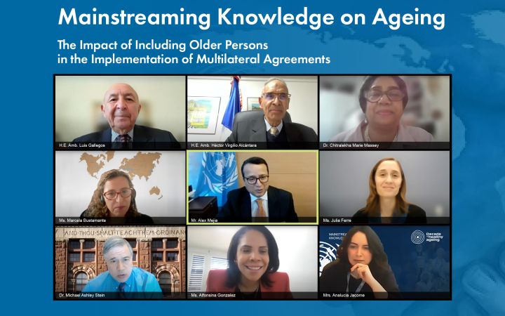 1st. event. "The impact of including older persons in the implementation of multilateral agreements"