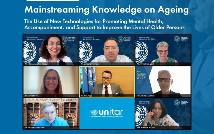 2nd. Event. The Use of New Technologies for Promoting Mental Health, Accompaniment, and Support to Improve the Lives of Older Persons