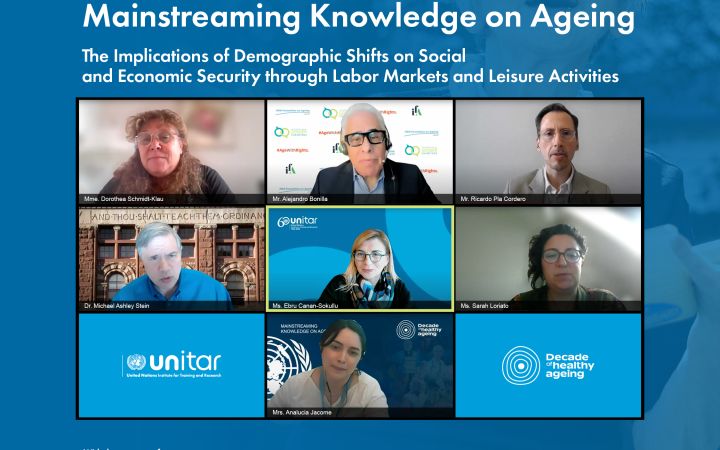 3rd. Event. The implications of demographic shifts on social and economic security through labor markets and leisure activities
