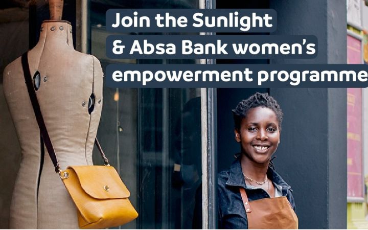 Join the Sunlight & Absa Bank women's empowerment programme