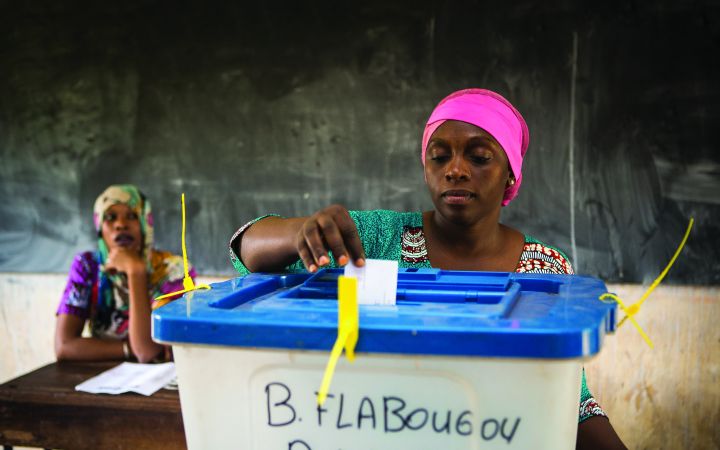 Building partnerships for sustainable peace and democracy