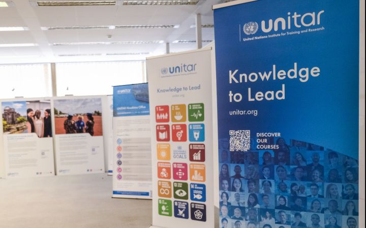 UNITAR at AidEx 2024 Exhibition