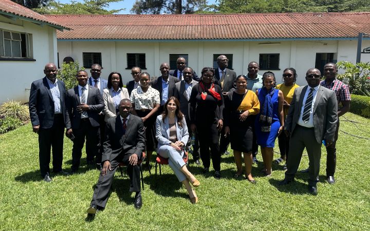 UNITAR conducts  training at the Zambia Institute of Diplomacy and International Studies 