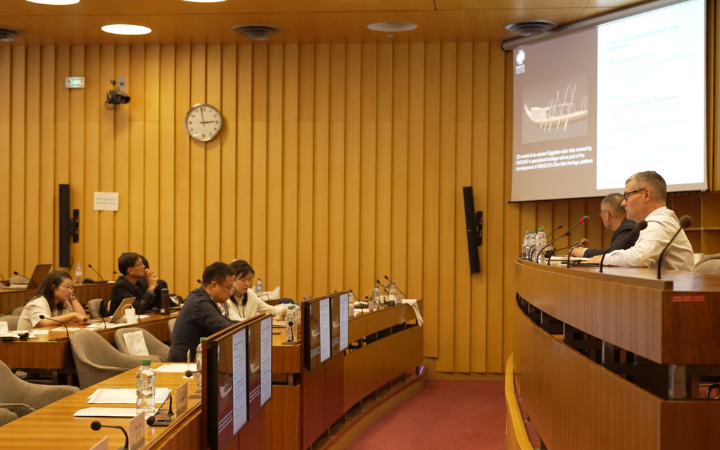 UNOSAT at the 47th Session of the World Heritage Committee