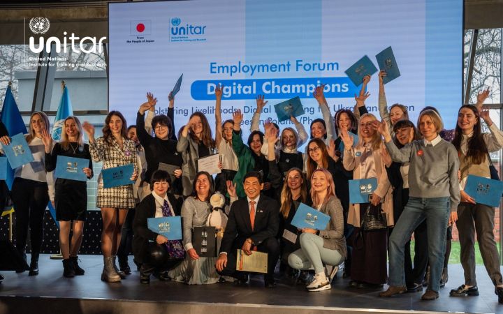 UNITAR Digital Reskilling Programme Digital Champions Forum Group Photo