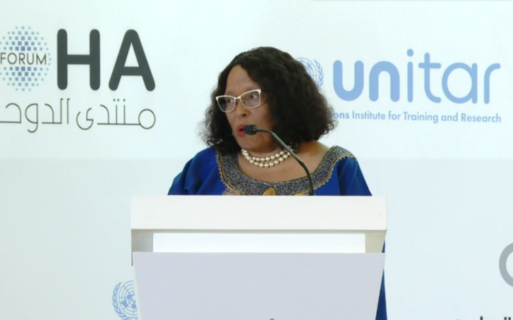 Ms. Malebona Precious Matsoso in her Acceptance Speech at Doha World Negotiation Day