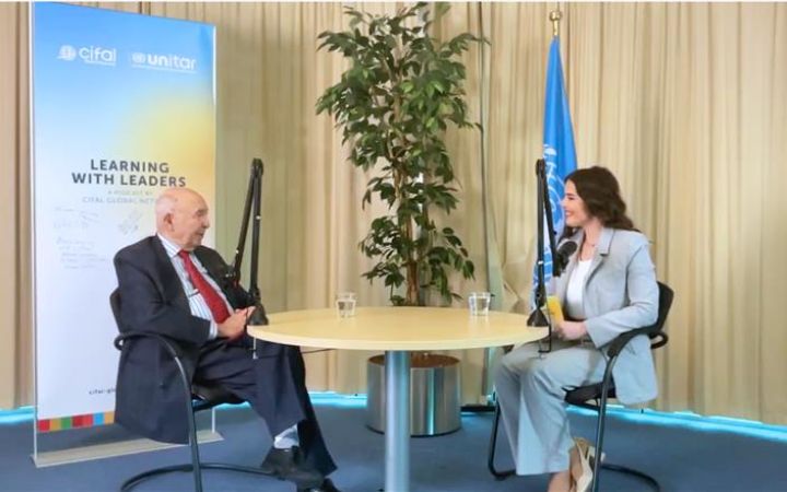 H.E. Ambassador Luis Gallegos	in the Learning with Leaders Podcast