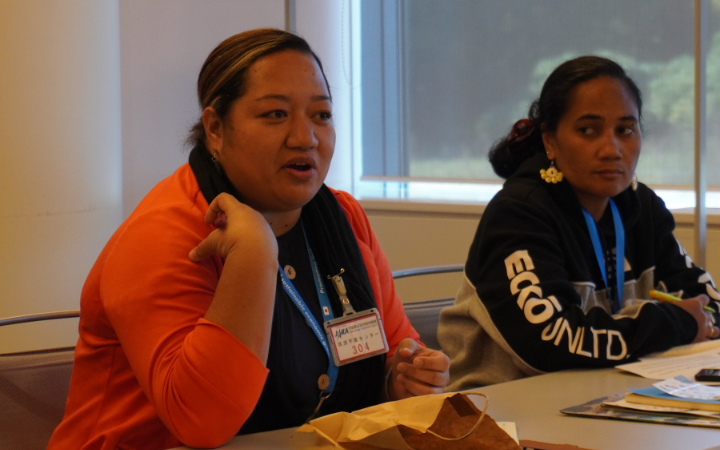 Savelinga Faʻoliu, Tonga - 2024 UNITAR “Leave No One Behind: Rapid Response to Climate Crises through Early Warning Systems” training programme participant