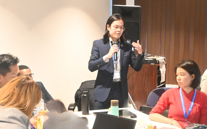 Bryan Sinatra, UNITAR Sea and Human Security training programme alumnus from Indonesia