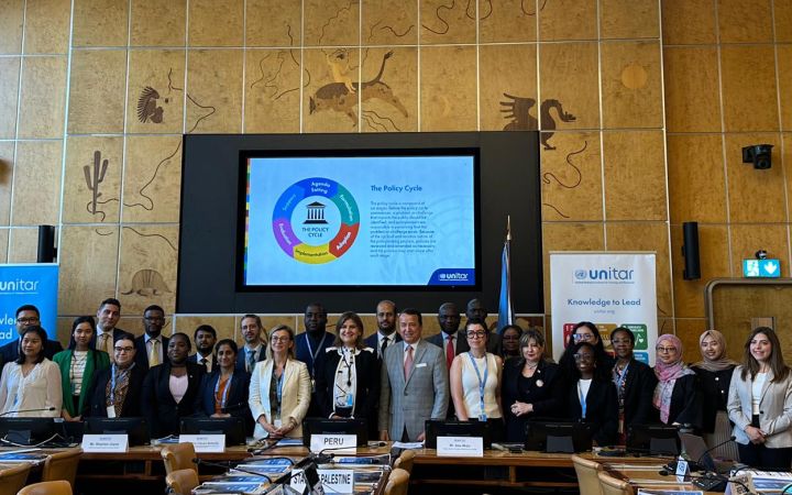 UNITAR and the Permanent Mission of Peru Deliver Successful Workshop on Public Policy for Diplomats of the Group of 77 and China in Geneva