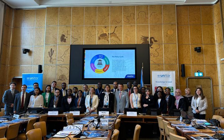 UNITAR and the Permanent Mission of Peru Deliver Successful Workshop on Public Policy for Diplomats of the Group of 77 and China in Geneva