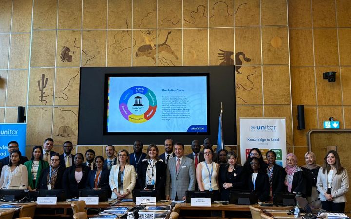 UNITAR and the Permanent Mission of Peru Deliver Successful Workshop on Public Policy for Diplomats of the Group of 77 and China in Geneva