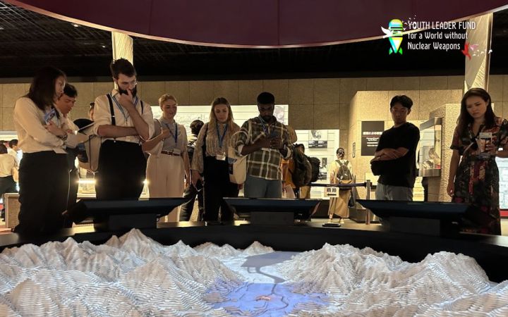 Photo of YLF participants visiting the Nagasaki Atomic Bombing Museum during YLF Japan Study Tour 2024 Photo of YLF participants visiting the Nagasaki Atomic Bombing Museum