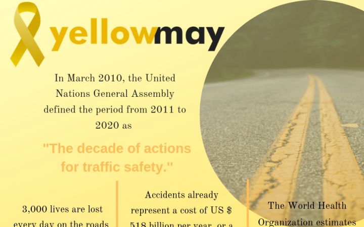 CIFAL Curitiba Promotes the Yellow May Campaign to Advance Road Safety in the State of Parana in Brazil