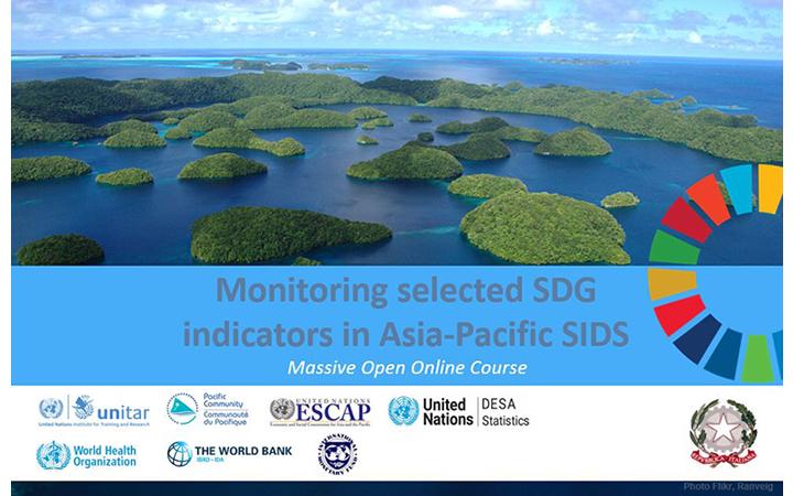 Banner_Monitoring selected SDG indicators in the Asia-Pacific SIDS