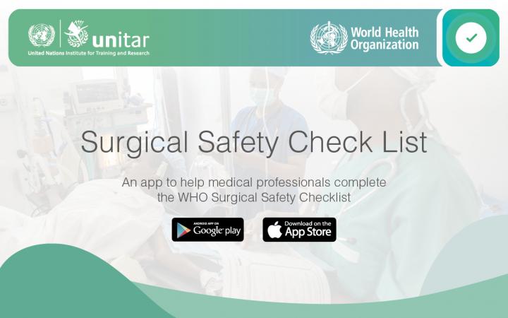 New Mobile Application - The WHO Surgical Safety Checklist 