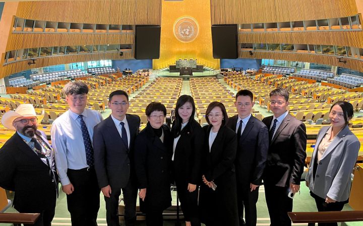 Harbour Education School Leaders on a tour of UNHQ