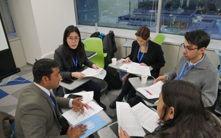 Photo of Manchulika participating in the UNITAR Training