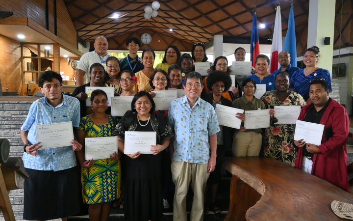 UNITAR 2023 DRR Programme in Samoa