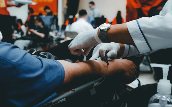 Blood donation drive