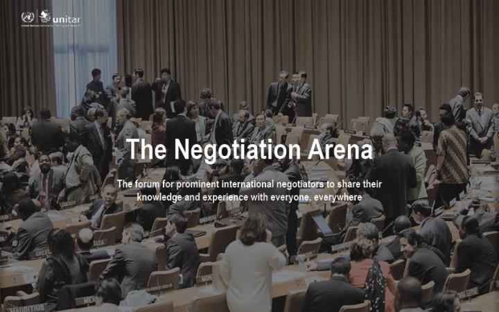 “The Negotiation Arena”, the brand-new podcast series of the United Nations Institute for Training and Research (UNITAR) is now available.