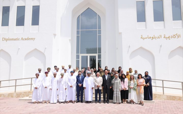 UNITAR NYO Training Delegation with Participants from the Foreign Ministry of the Sultanate of Oman