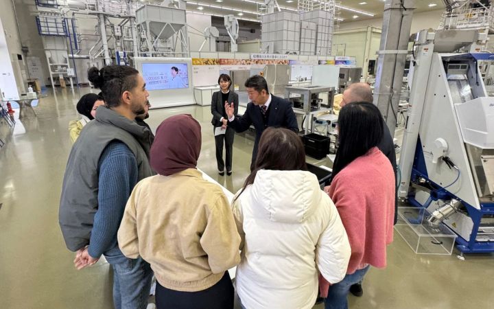 Participants from the 2024 UNITAR Entrepreneurship programme at a study tour
