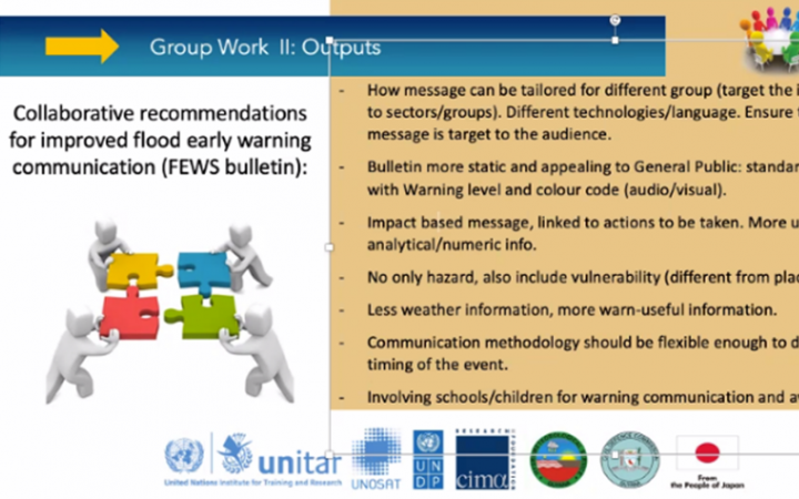 Summary of some of the recommendations provided by participants