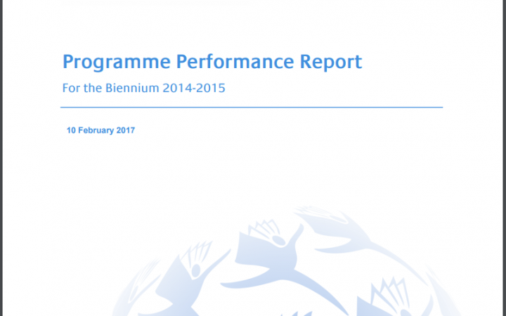 Report for the Biennium 2014-2015