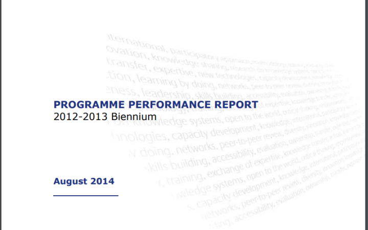 Report For the Biennium 2012-2013