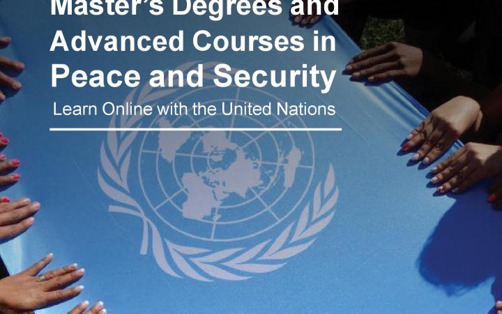 Master's degrees and advanced courses in peace and security 