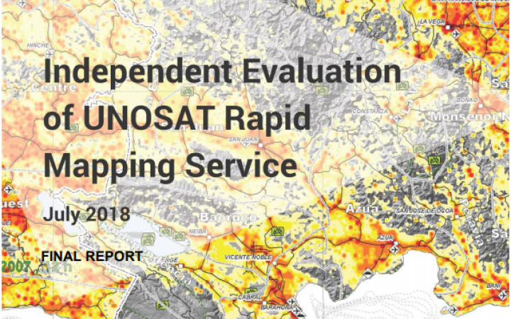 Independent Evaluation of the UNOSAT Rapid Mapping Service