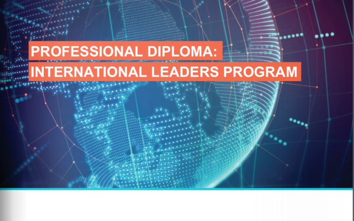 Professional Diploma: International Leaders Programme 