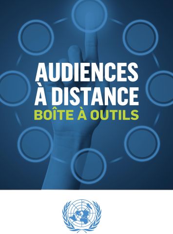 Boîte à outils pour les audiences à distance 