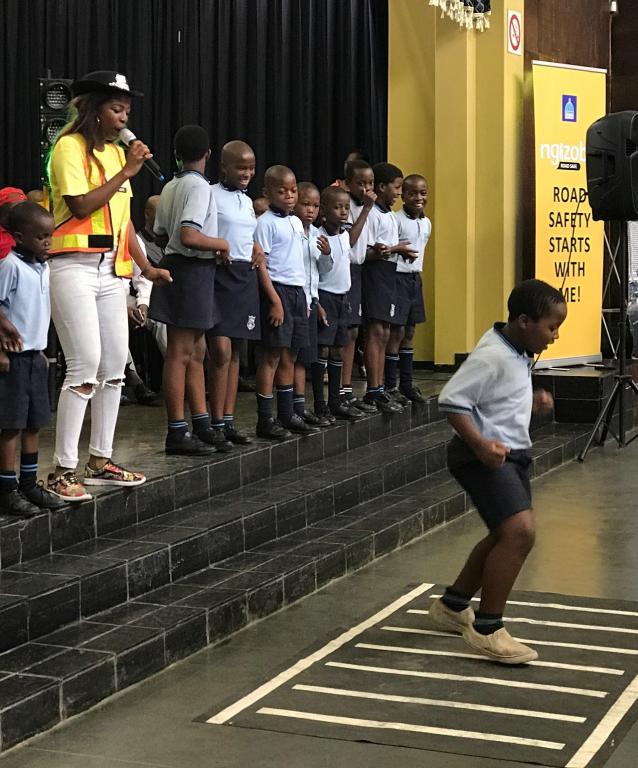 students from Mayville Primary School, Durban, South Africa