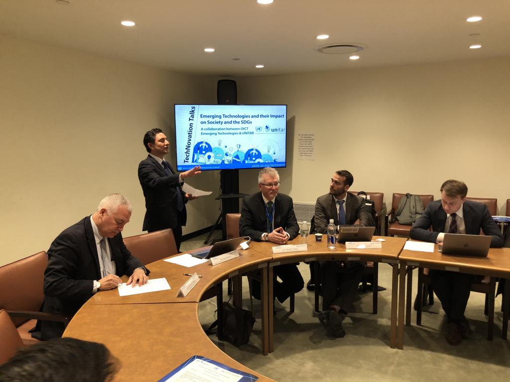 UNITAR Hosts Seminar on Cyberspace and Cybersecurity Policy