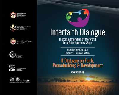 Dialogue on Faith, Peacebuilding and Development